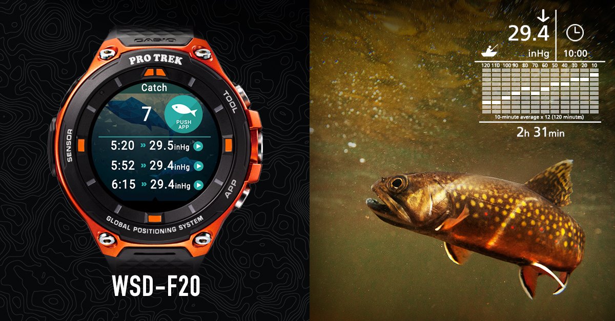 casio protrek fishing