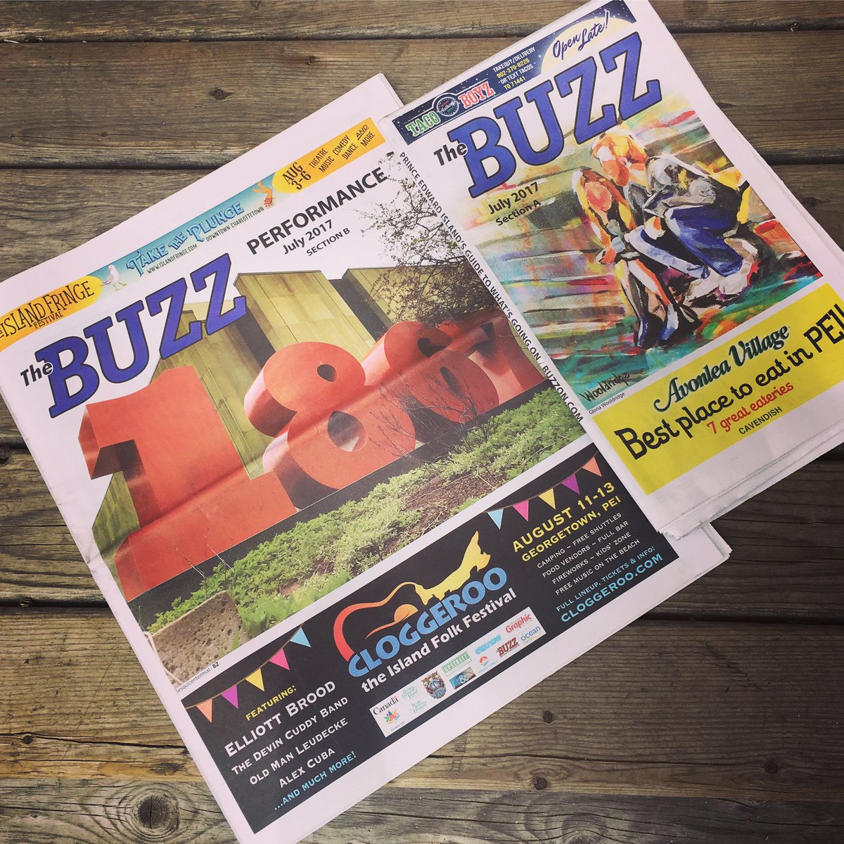 July issue is fresh off the press! There is SO MUCH to experience on #PEI this summer! #culture #events #community