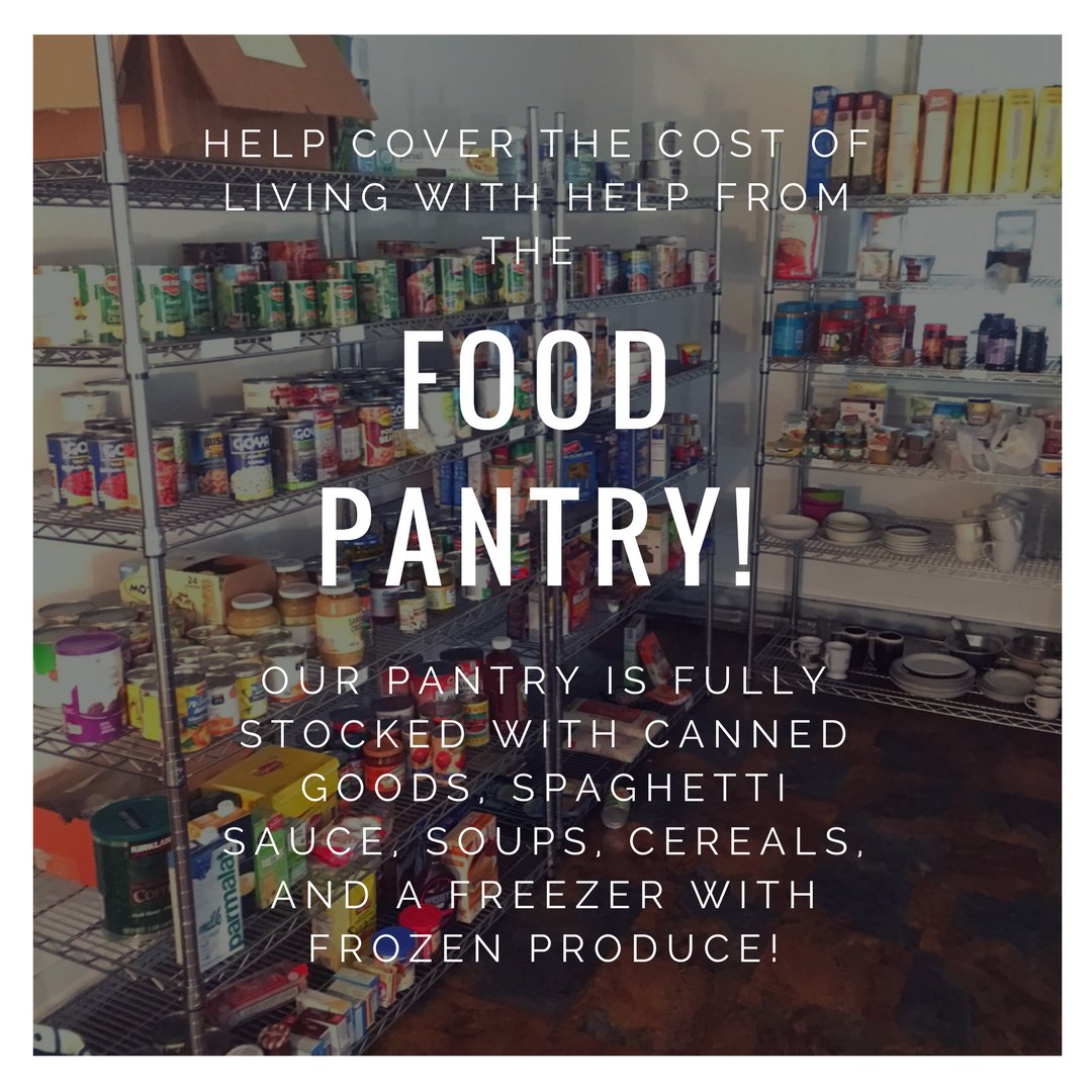 We have a fully stocked food pantry on both campuses #phillycampus #gettcampus #UnitedLutheran