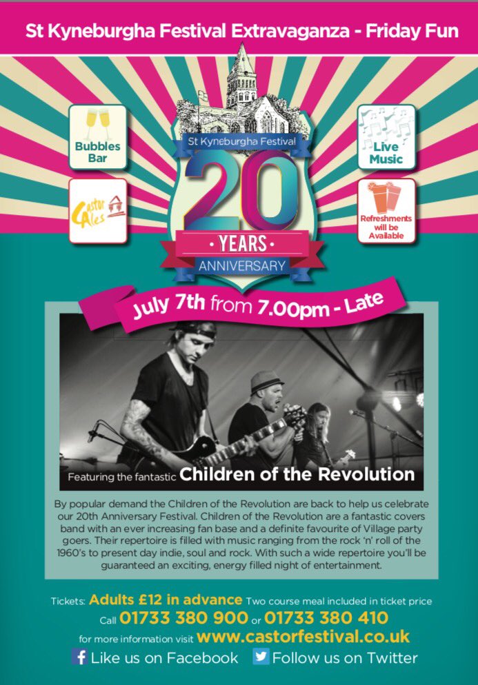 CastorFestival's tweet image. Have you got your tickets for Festival Friday yet? #DontMissOut