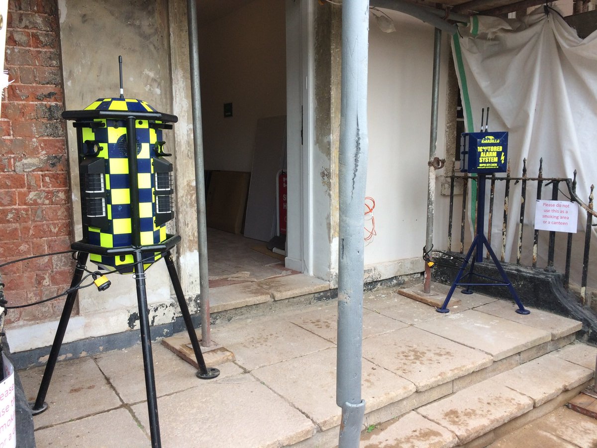On guard at one of our sites #security