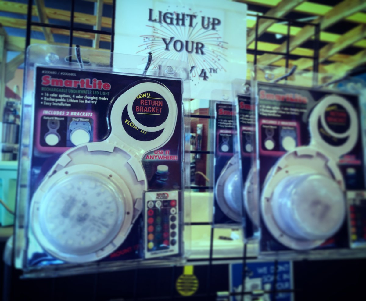 ImperialPoolsRH's tweet photo. Looking to light up the pool or spa for the Fourth of July? These LED lights might be the best way to go! #Pool #Spa #LED #Smartlight https://t.co/0EhjdwdV1F