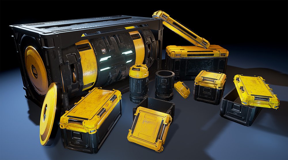MeshMagnet's tweet image. Got my Sci-Fi Crates up on the #UE4 Marketplace! 

unrealengine.com/marketplace/sc… 

#UnrealEngine #gamedev #gameart #indiedev #3d #scifi #new #vr