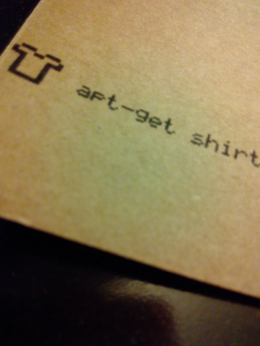 Finally as you can see on the pictures, the shirts have arrived. That means there is nothing left to do but ship them. :D