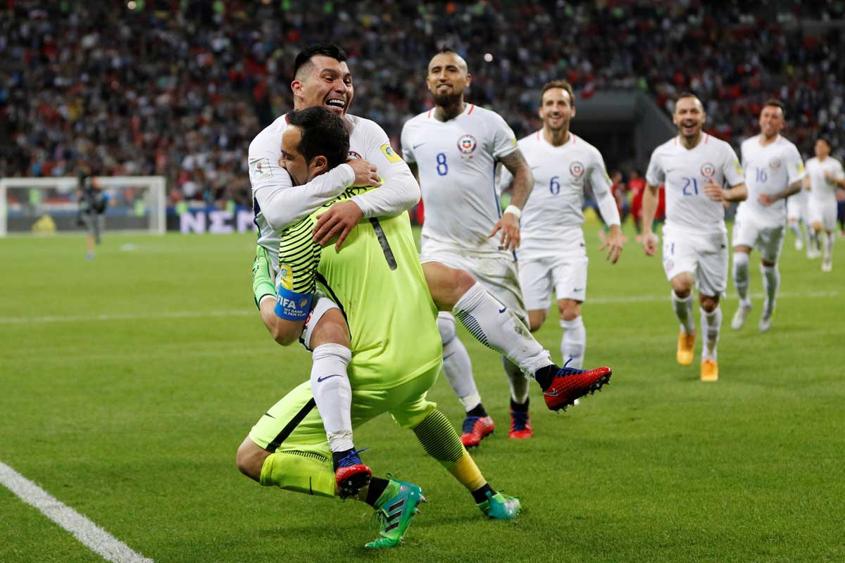 Bravo, Chile, Portugal, Copa Confederaciones, Rusia 2017