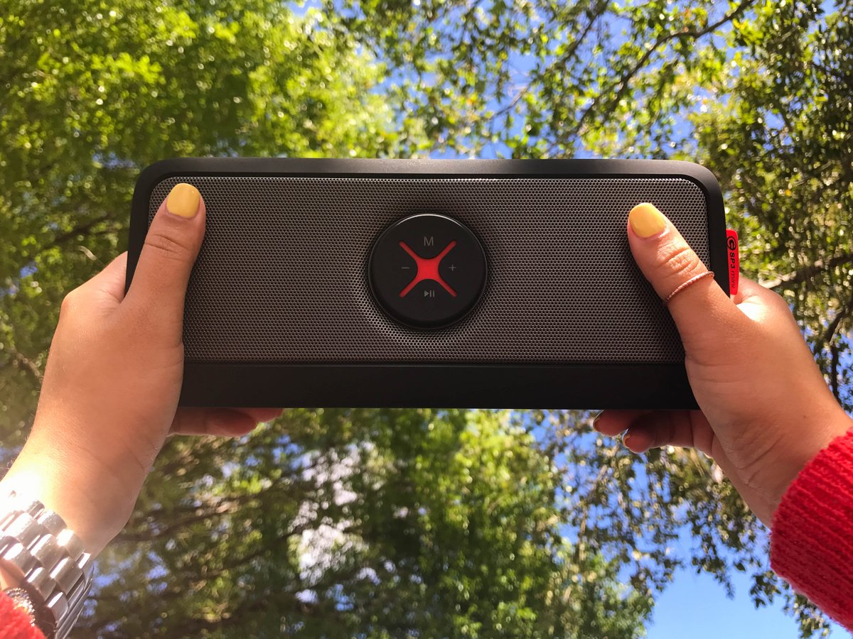 Surround yourself with #sound not negativity #bluetoothspeaker