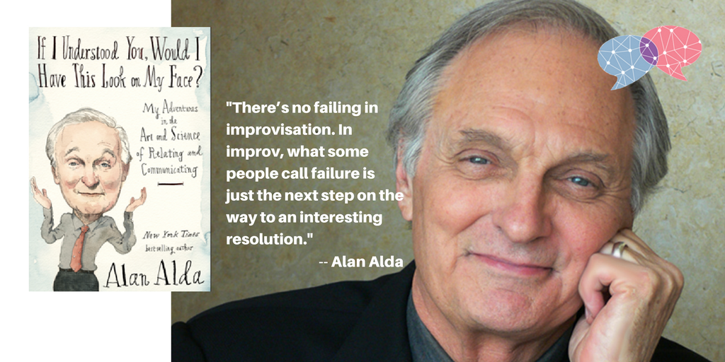 alda's tweet photo. #SundayReflection from @alanalda. Enjoy your holiday weekend! #improv #RelatingIsEverything https://t.co/SDVod3gs5s