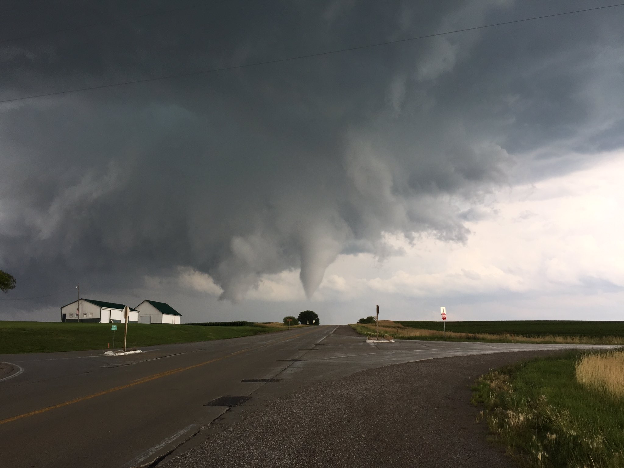 NE Twister Chasers on Twitter "Tornado east of Sidney, IA. iawx…