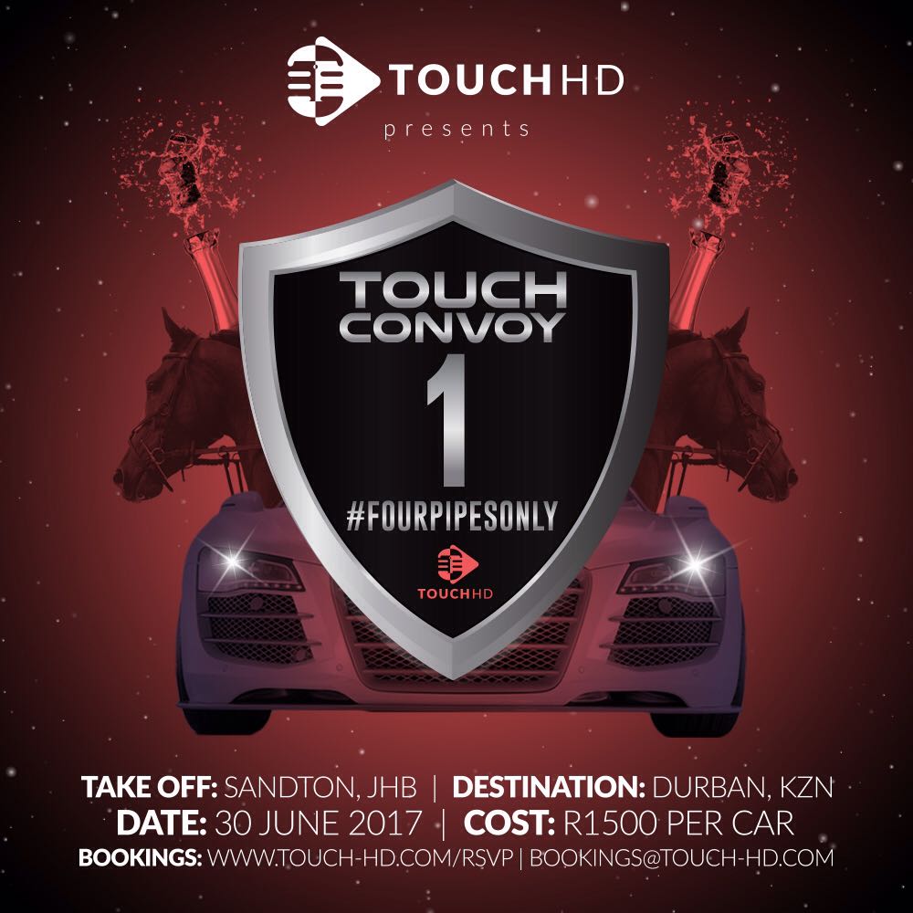 tp_toes's tweet photo. There is nothing ordinary about Touch HD! Experience it for yourself! #DurbanJulyTakeover #FourPipesOnly https://t.co/9rmNGDlflT