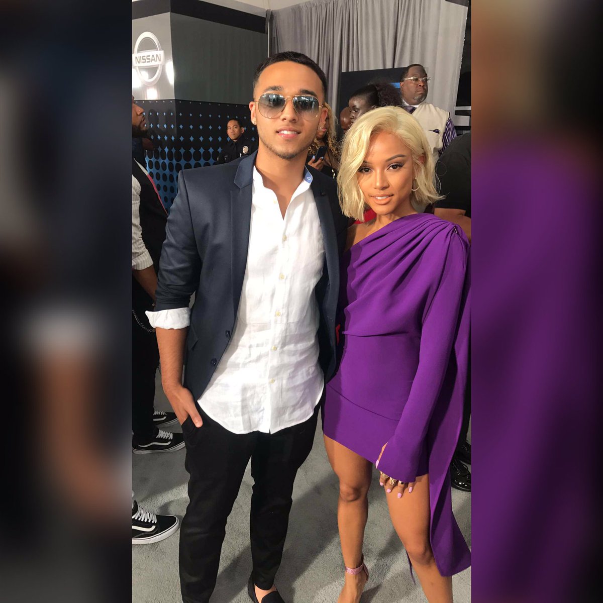 iamuvay's tweet photo. @karrueche and I at @bet @betexperience #bet #shaderoom #balleralert #uvay #karrueche https://t.co/sucKwxs7FK