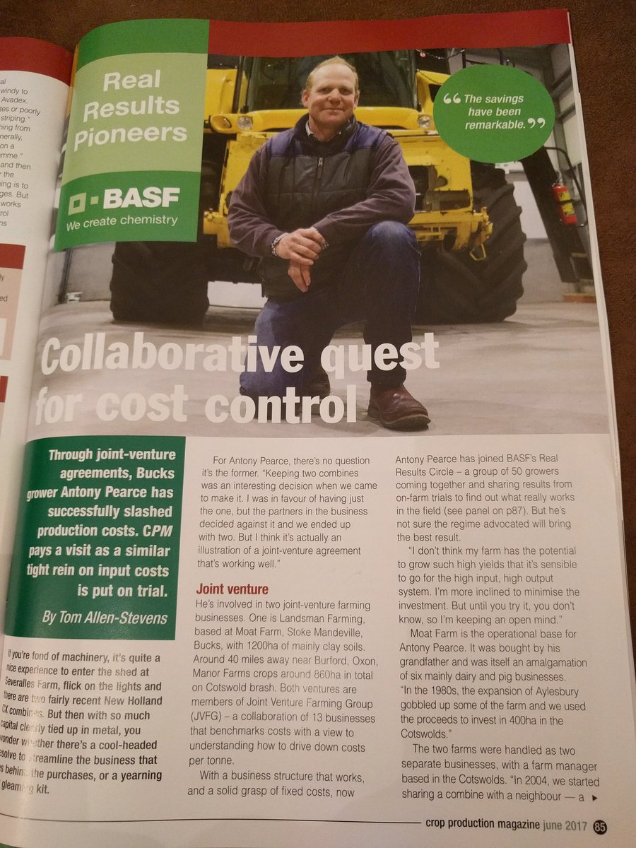 Farmsfuture's tweet image. Made it to @cpm_magazine thanks to #realresultscircle now trying to follow @tandssewell with teb T3 when wind and rain allows ⛈️