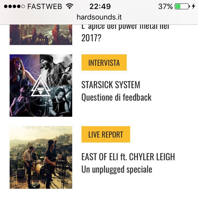 Hardsounds_it's tweet photo. INTERVISTA: due chiacchiere con la band @StarsickSystem :  https://t.co/MtKsxMkt0n #Hardsounds https://t.co/1Ozfg4BJ8B