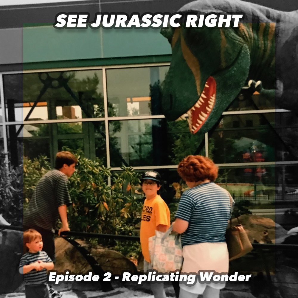 Episode 2 of <a href="/sjrpod/">See Jurassic Right</a> is here! Replicating Wonder: aca.st/2d045a