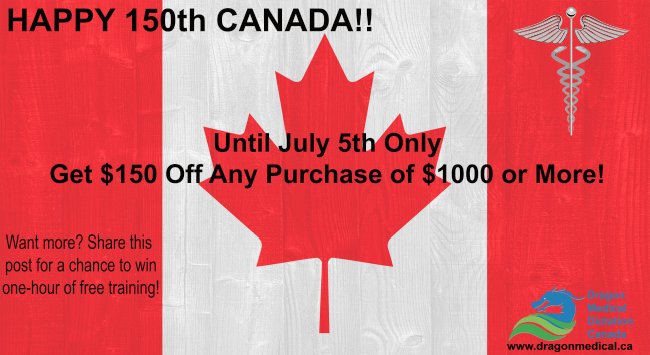 DragonMedCanada's tweet photo. For 150 years Canada has been a #medtech leader - start the next 150 off right #emr #cdnmed #Canada150 visit https://t.co/f5ma7LZuLC to save https://t.co/csmMLg8RlV