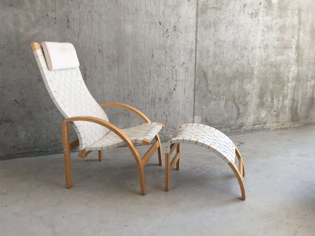 Lounge o'clock. Relax in style with this beautiful #midcentury Danish lounge armchair with a matching footstool ow.ly/9bth30d1PIM