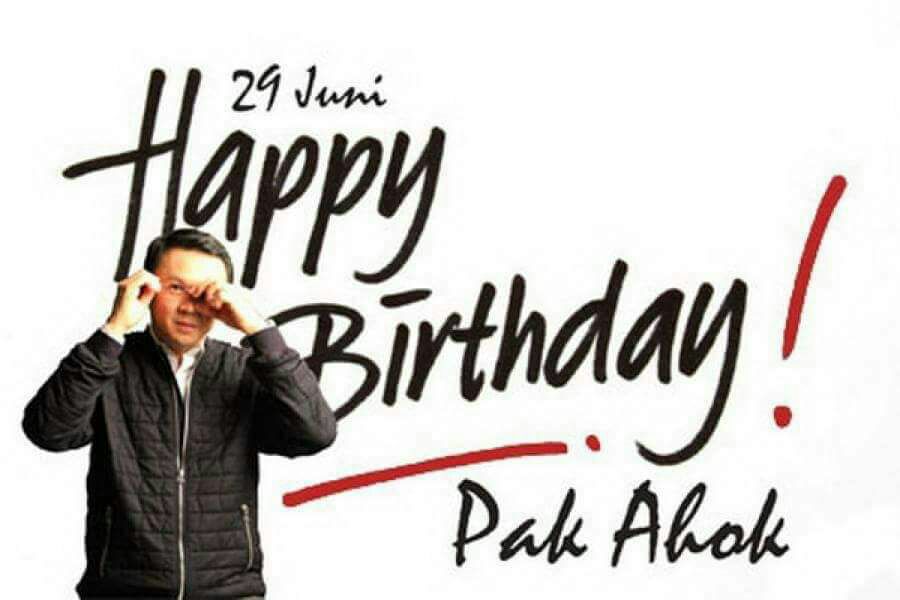 #HBDAhok51 <a href="/basuki_btp/">Basuki T Purnama</a> raga mu ada di penjara, tapi jiwa &amp; semangat perjuanganmu ada pada kami, semoga panjang umur, sehat selalu🙏