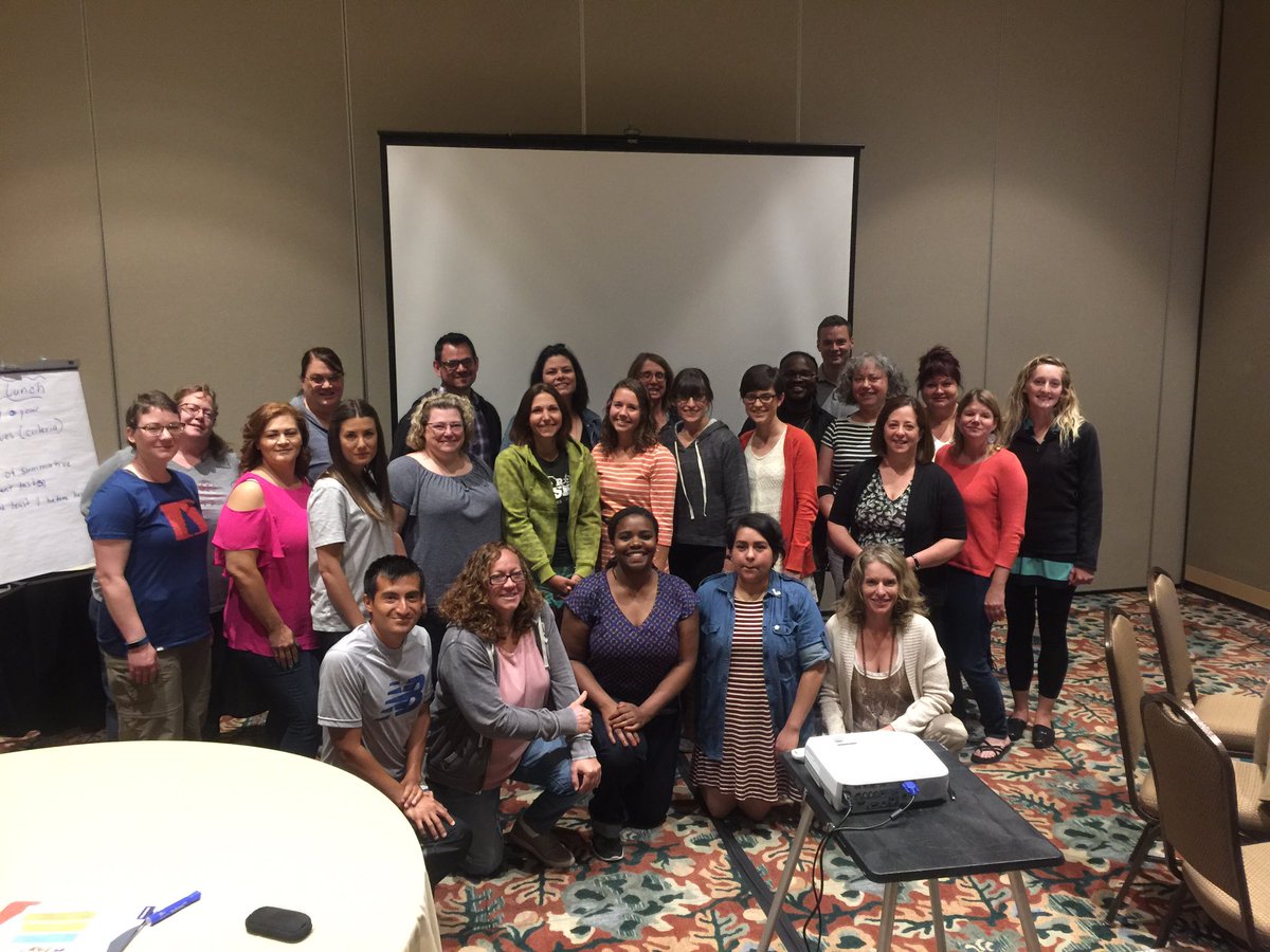 klasekastellano's tweet photo. #IBARMS- Last day, rocking out paths to conceptual learning in teaching WL. Most dynamic group ever! #Ilovemyjob! https://t.co/fzzdojC1B4
