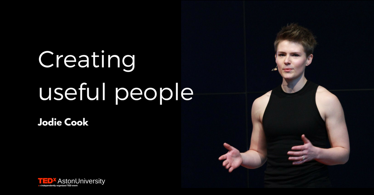 It's live! My <a href="/TEDxAstonUni/">TEDxAstonUniversity</a> talk - "Creating useful people". #TEDx <a href="/TEDTalks/">TED Talks</a> 

youtube.com/watch?v=-dpzA3…