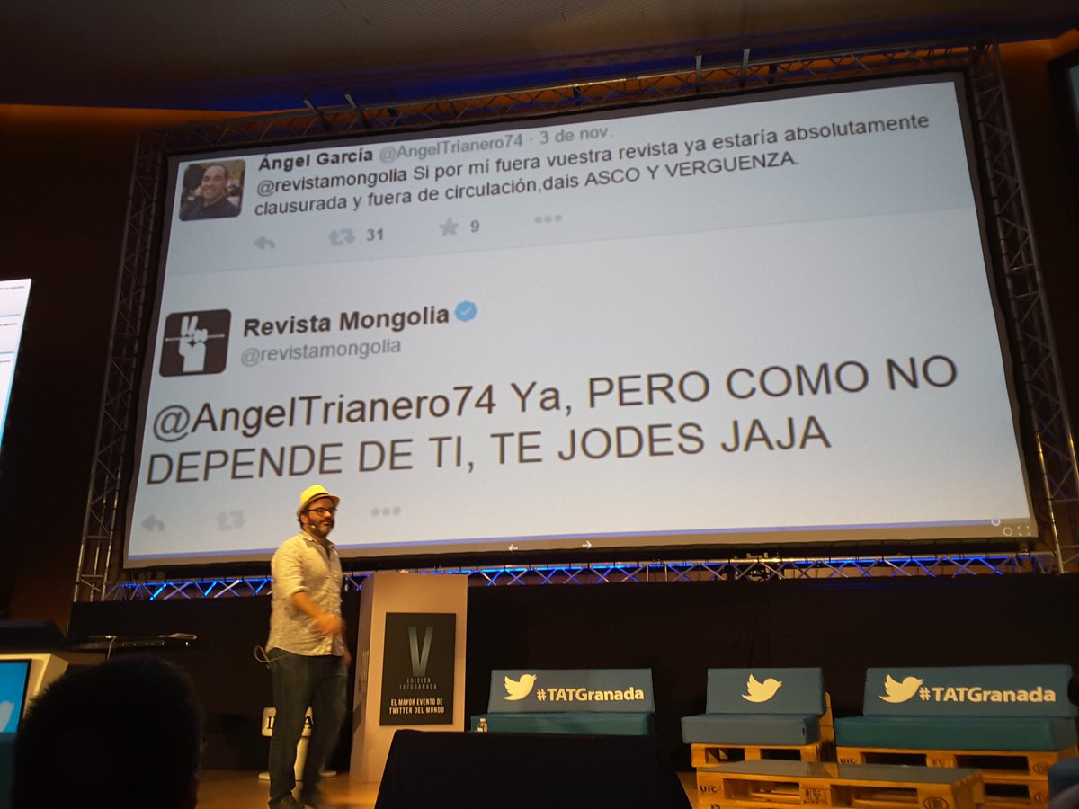 enfermera2pto0's tweet photo. Recomendación de @edugalan "El filtro burbuja" de Eli Pariser en #TATGranadaV
La #LibertadDeExpresion en #modohumor https://t.co/s8OPgLhc5E
