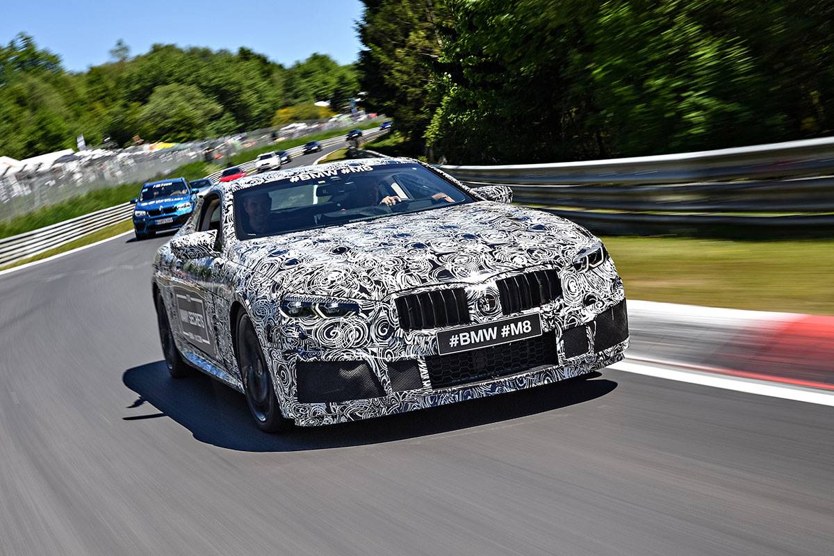 ClassicBMW's tweet photo. The BMW M8 made an appearance last month — did you catch it? What do you think so far? https://t.co/FvIkkU5x4I