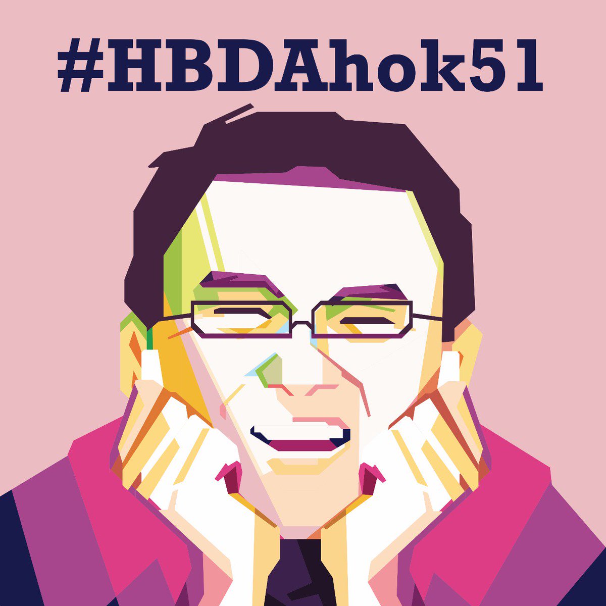 ndorokakung's tweet photo. Basuki T Purnama berulang tahun dan #HBDAhok51 jadi TT https://t.co/rXEJTCcCWC