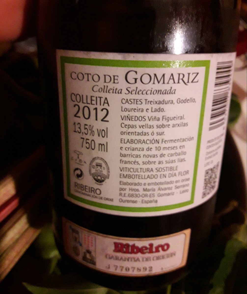 Malditovino's tweet photo. #TGLL in love #CotoGomariz no limits Ribeiro #FlowerDay sensaciones fruta a fruta #Enosicoticos probarlo durante aรฑos y convertirse #Wine https://t.co/YT8hvIyCai