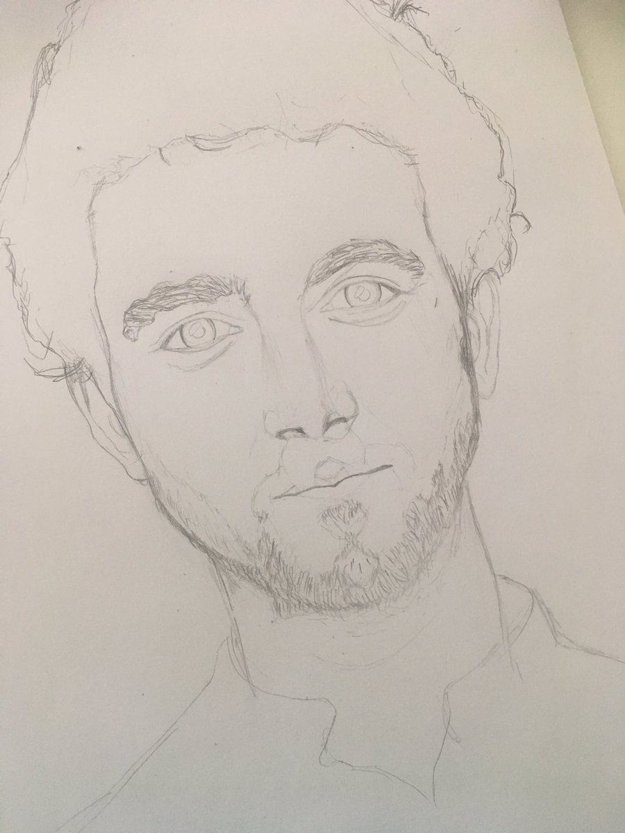 aude_pluie's tweet image. Mister @gblagden I'm working on you ! But how I'm gonna deal with this amazing hair ?! #ScaredToFail