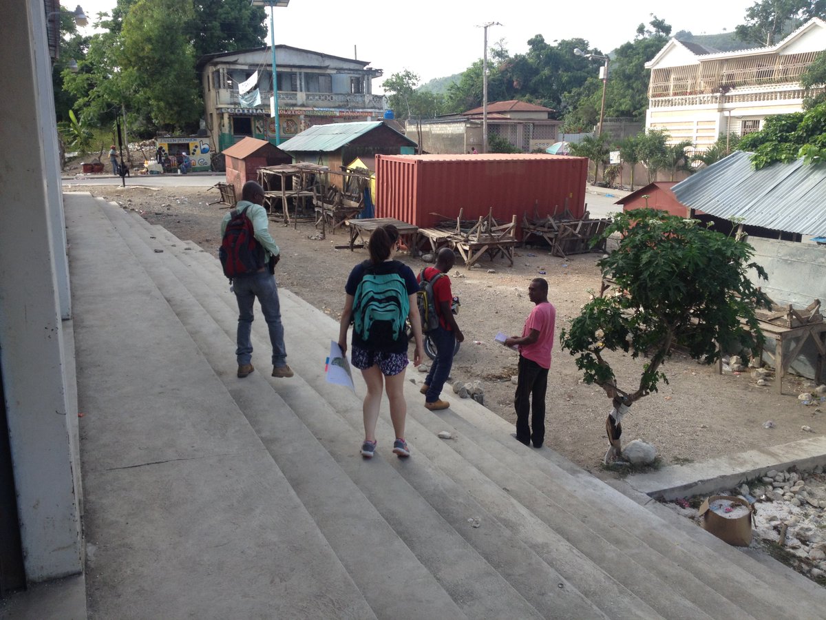 davehamptonjr's tweet photo. Social and environmental capacity assessment and resiliency strategies in Fond des Blancs, Haiti with #BuildHealthInternational. https://t.co/uMLfjmcDts