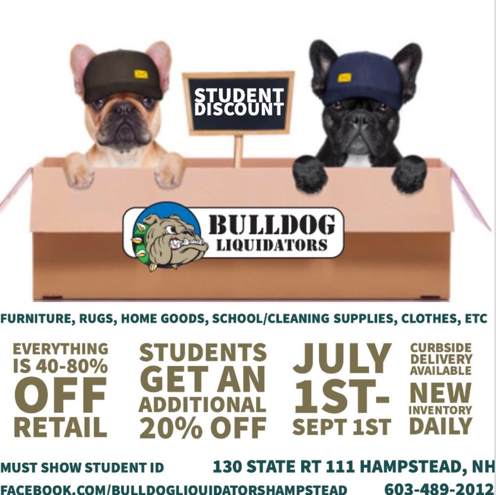 bulldogliqeast's tweet image. #studentdiscount #bulldogliquidators July 1st-Sep 1st  #GetReadyToSave