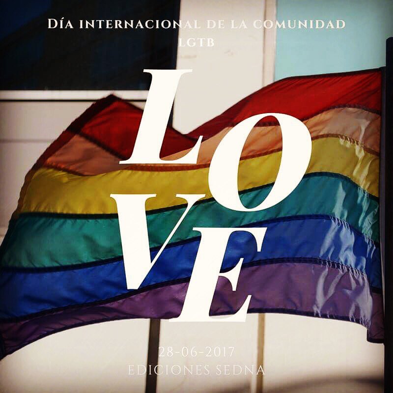EdicionesSedna's tweet photo. Hoy se celebra el día internacional de la comunidad LGTB, nos unimos al pedido de igualdad
#LGTBI #Igualdad #Respeto #books https://t.co/N8yqDioet7