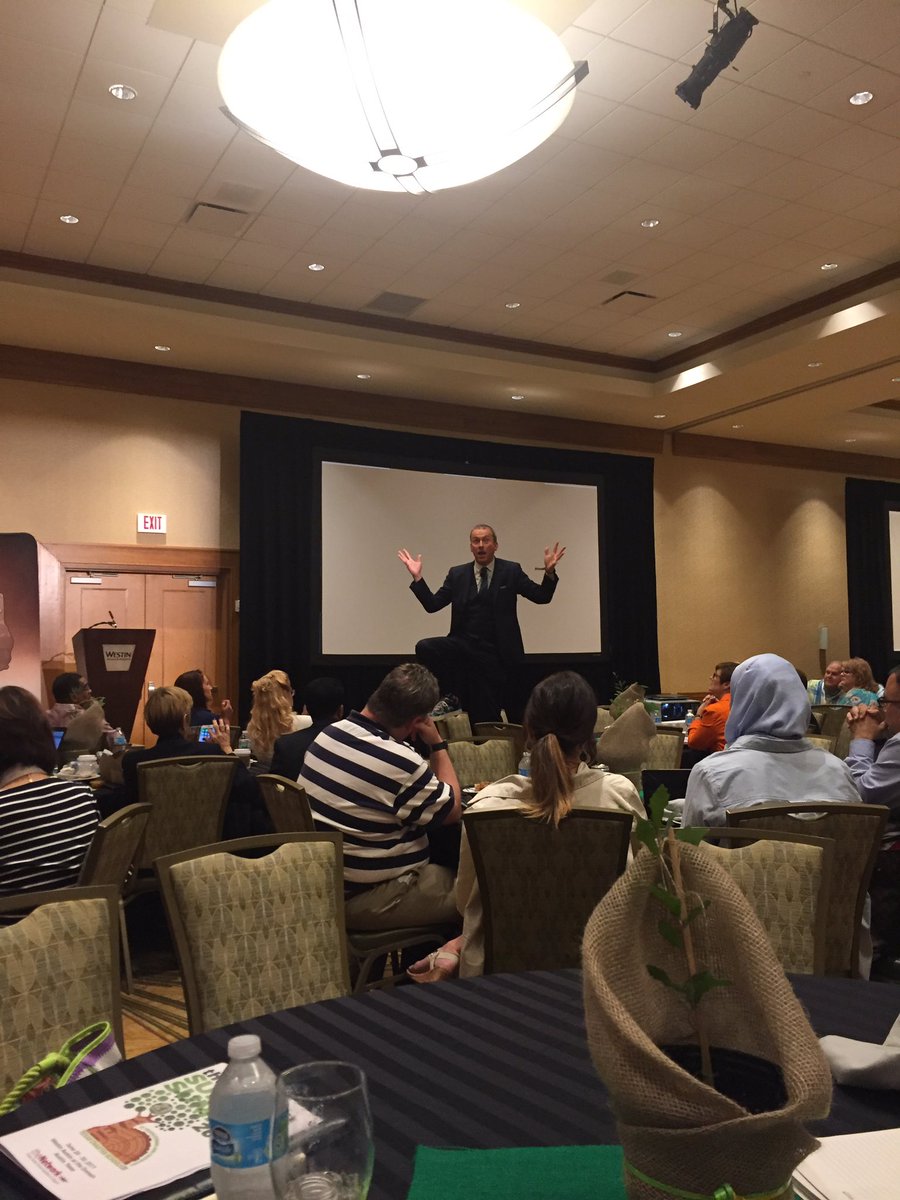 Texas Charter School Network Summer Summit with author Ron Clark- focus on relationships and kids...it breathes life back into who we serve