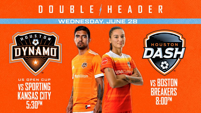 One ticket, two games, and it all starts at 5:30pm: housoc.cr/MBNe30d2BEf #DynaDashDoubleheaderBash https://t.co/857FCpdtFl