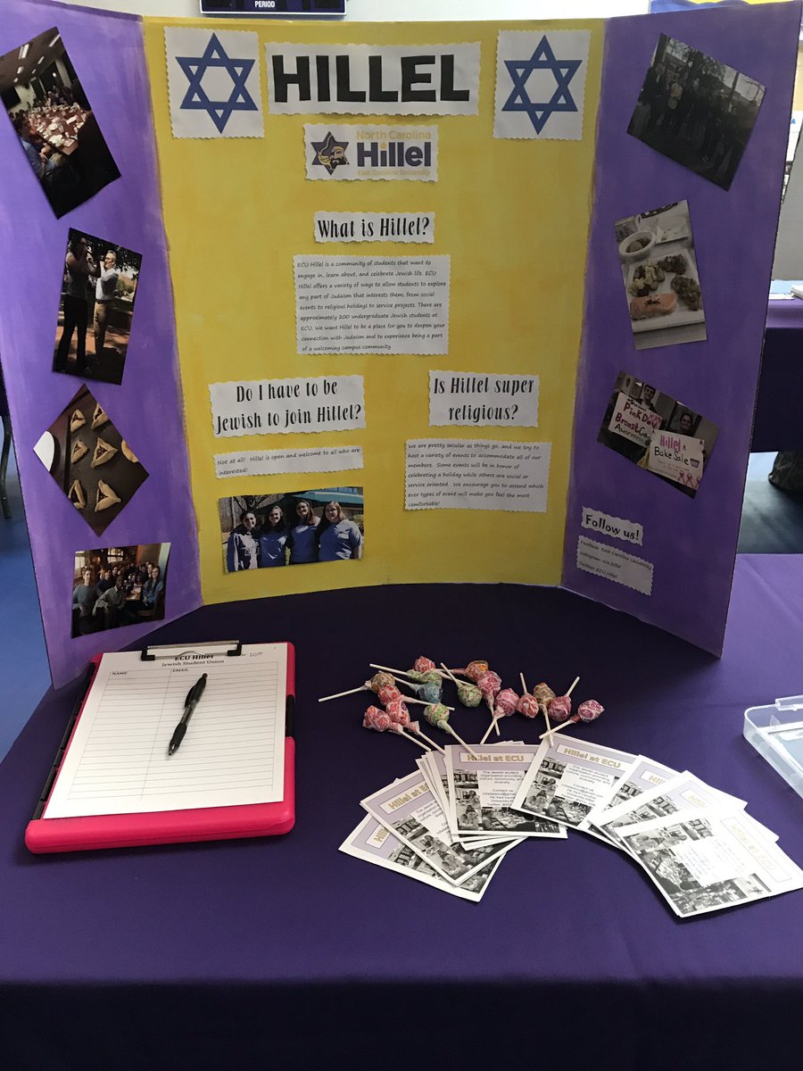 Come check out ECU Hillel at the Orientation Fair! #ECU2021 #Hillel #Jewish