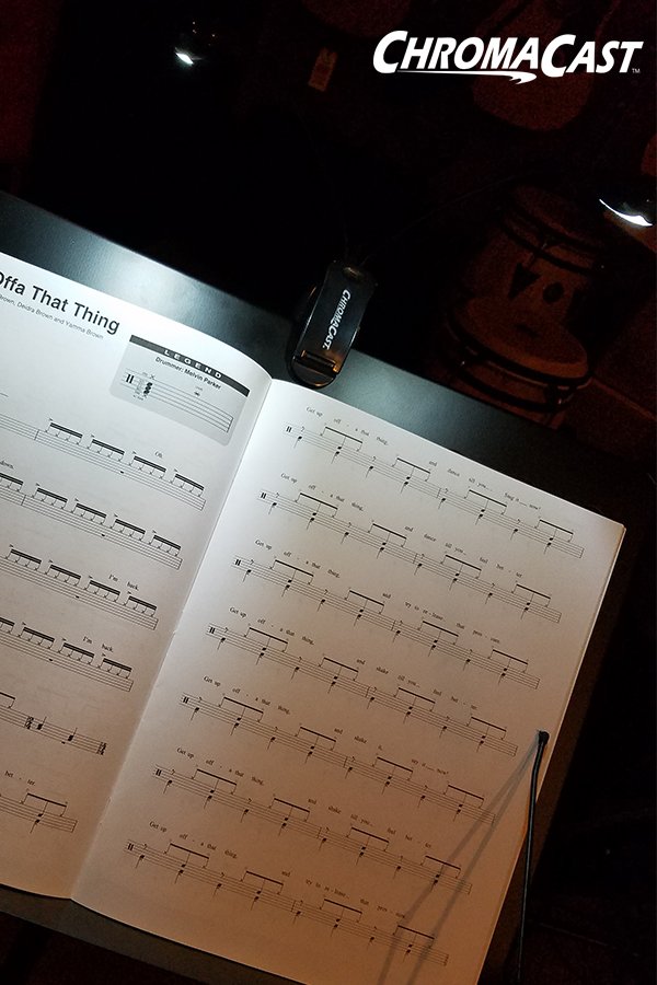 ChromaCastMusic's tweet photo. #ChromaCast #ChromaCastMusic #LED #LEDLight #ClipOn #ClipOnLight #MusicStand #MusicStandLight #Light https://t.co/v9PvPxV1Wk #Bright #Lights https://t.co/QfqN7PblrJ