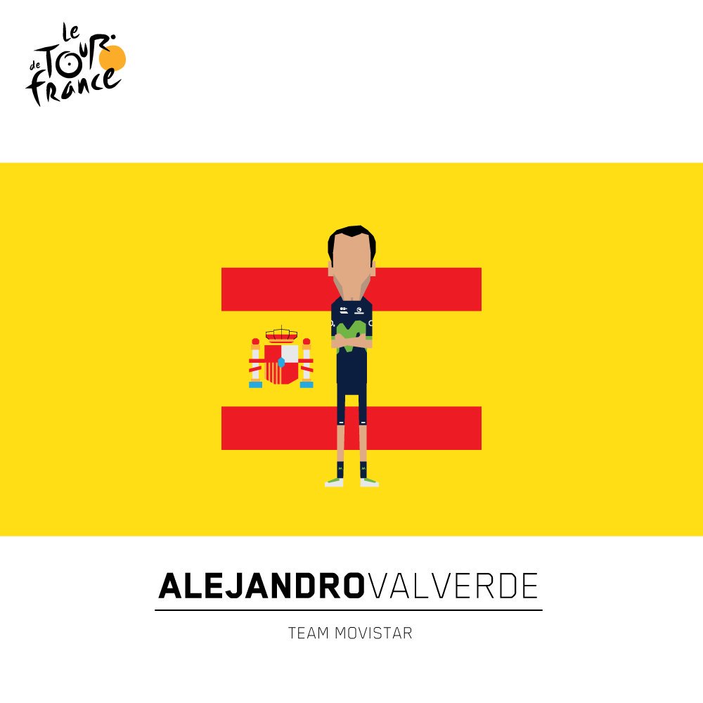 ¿Qué os parece el póster que ha preparado el #TDF2017 para mi décimo Tour? 🤔🤗