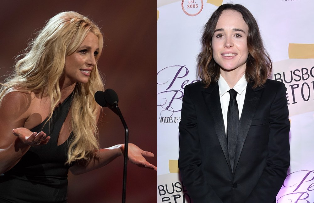 NME's tweet photo. Ellen Page has shared a haunting acoustic cover of Britney Spears' 'Lucky' https://t.co/1T81AKS3cg https://t.co/snJtr1LBRq