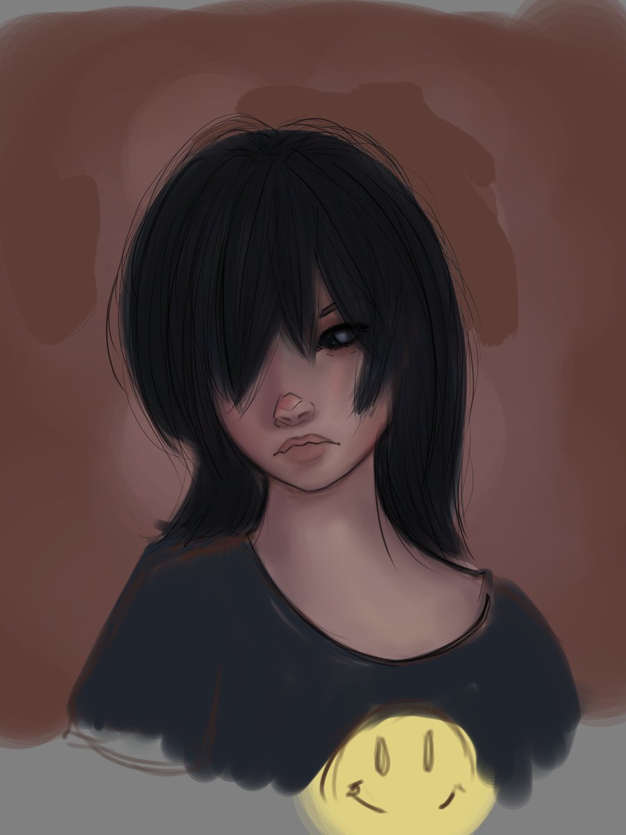 TrueNeutralTV's tweet photo. Testing out a new art style. From Coagulate, Hatchet.

#DnD #RPG #CharacterArt https://t.co/IonLHYiZJD