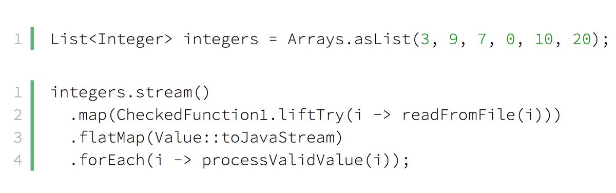 java's tweet image. Exceptions in #Java Lambda Expression Using Vavr [Tutorial and Code]

@baeldung 

bit.ly/2tlgA3X
