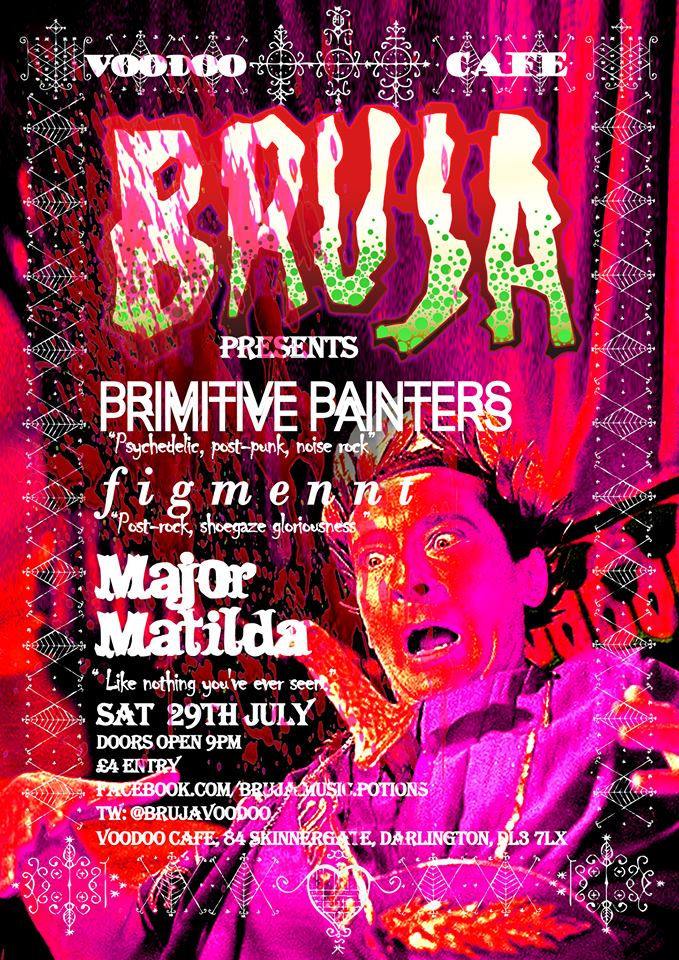 Coming up at <a href="/voodoocafeuk/">Vesuvio Wines and Angels Cut</a> on Sat 29th July... <a href="/primitivepaint/">Primitive Painters</a> <a href="/figmennt/">Figmennt</a> &amp; <a href="/MAJORMATILDA/">Major Matilda</a>. @WhatsOnDarlo <a href="/DarloMusic/">#DarloMusic</a>