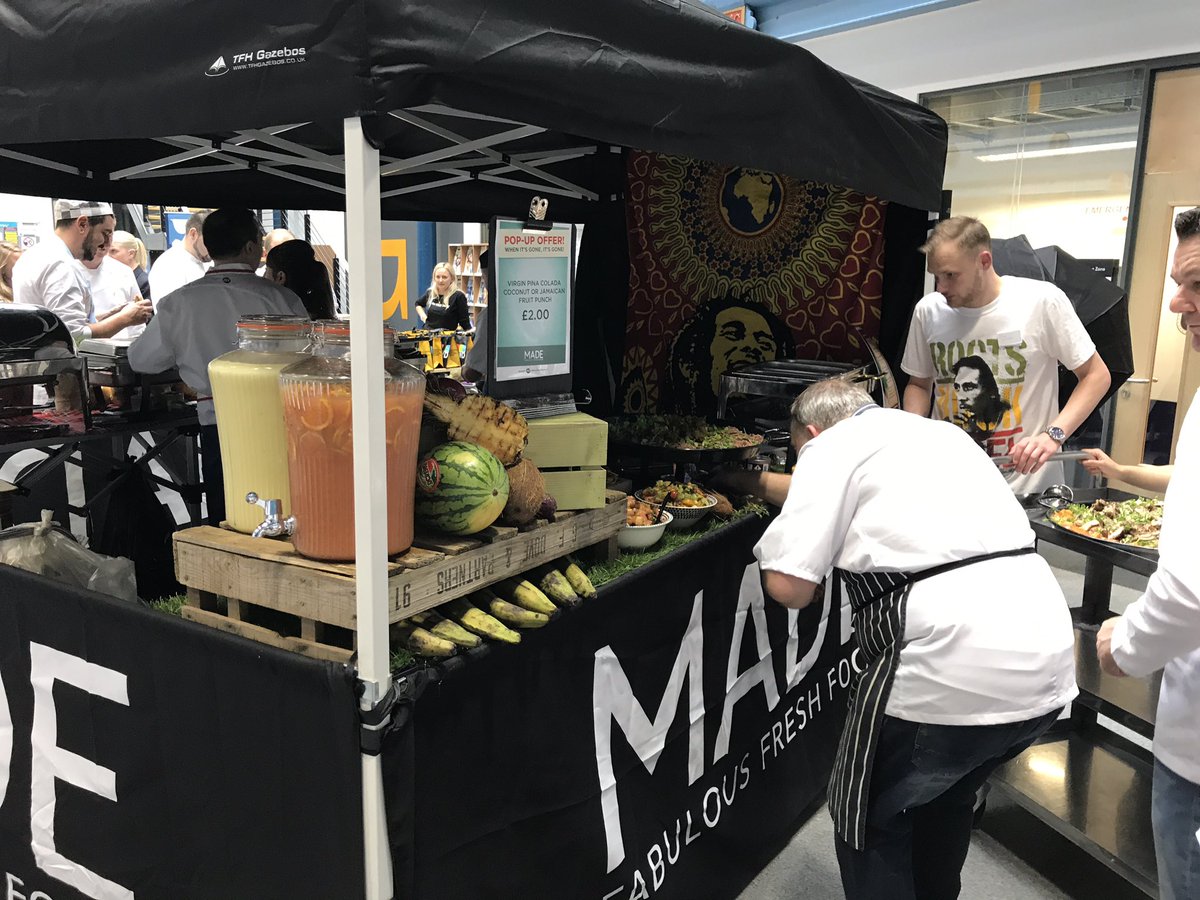 Food Excellence lunch - Healthy competition by the regions. Well done team south! Fantastic effort and yummy foods #stuffed #haggis #amazing