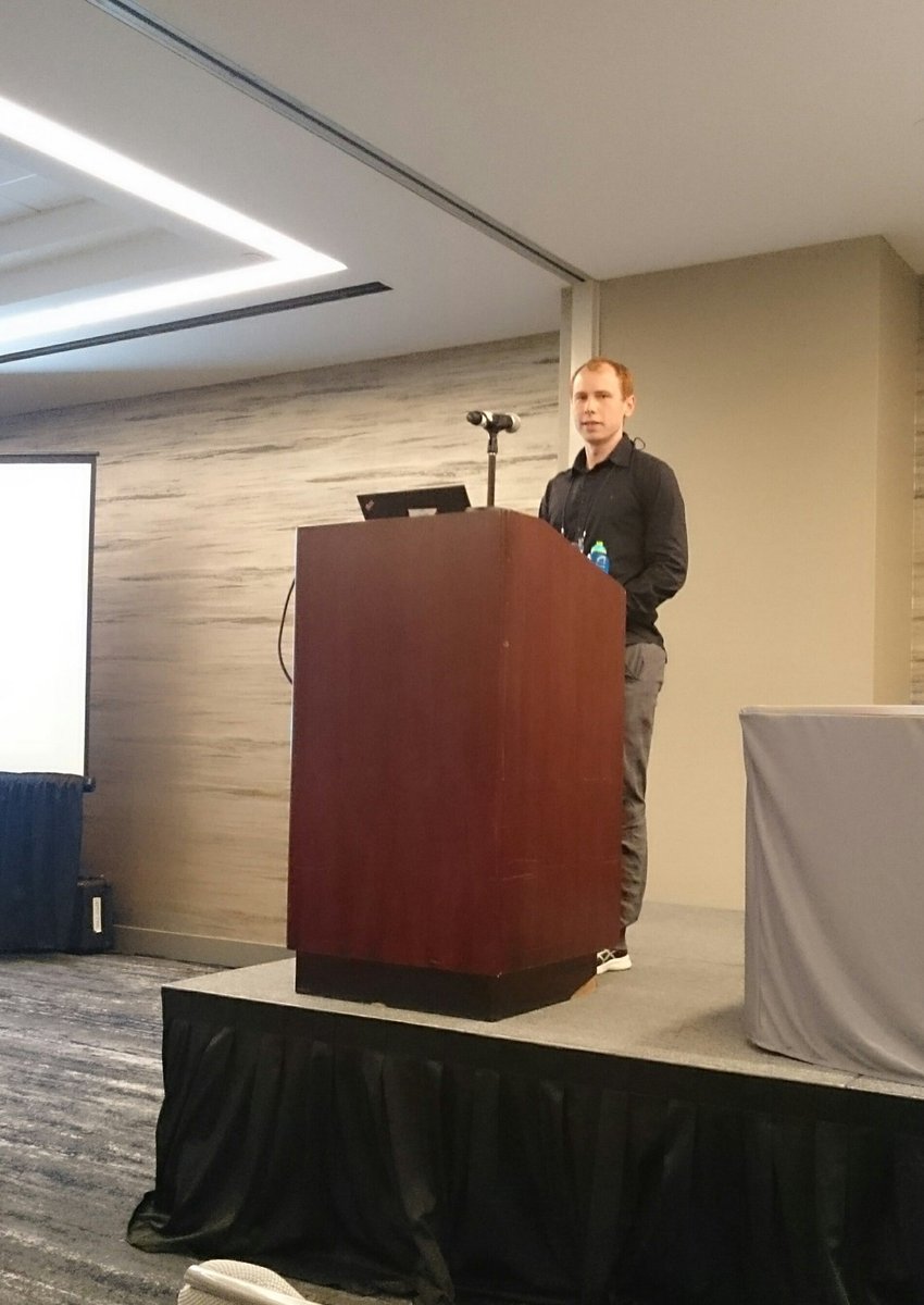 @JamesHerterich from @UCDMathStat on extreme wave run-up on the #aran islands. #ISOPE #Waves #researchatwork