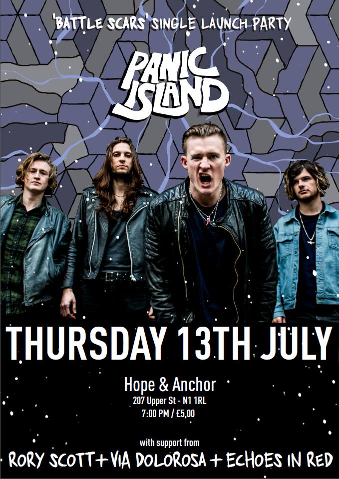the_smokin's tweet photo. Our mates @PanicIsland & @ViaDollies are playing @TheHopeLiveN1 #Islington #London #UK 13th #July 2017 £5 OTD plus @echoesinred & #RoryScott https://t.co/KN7Kxvcamt