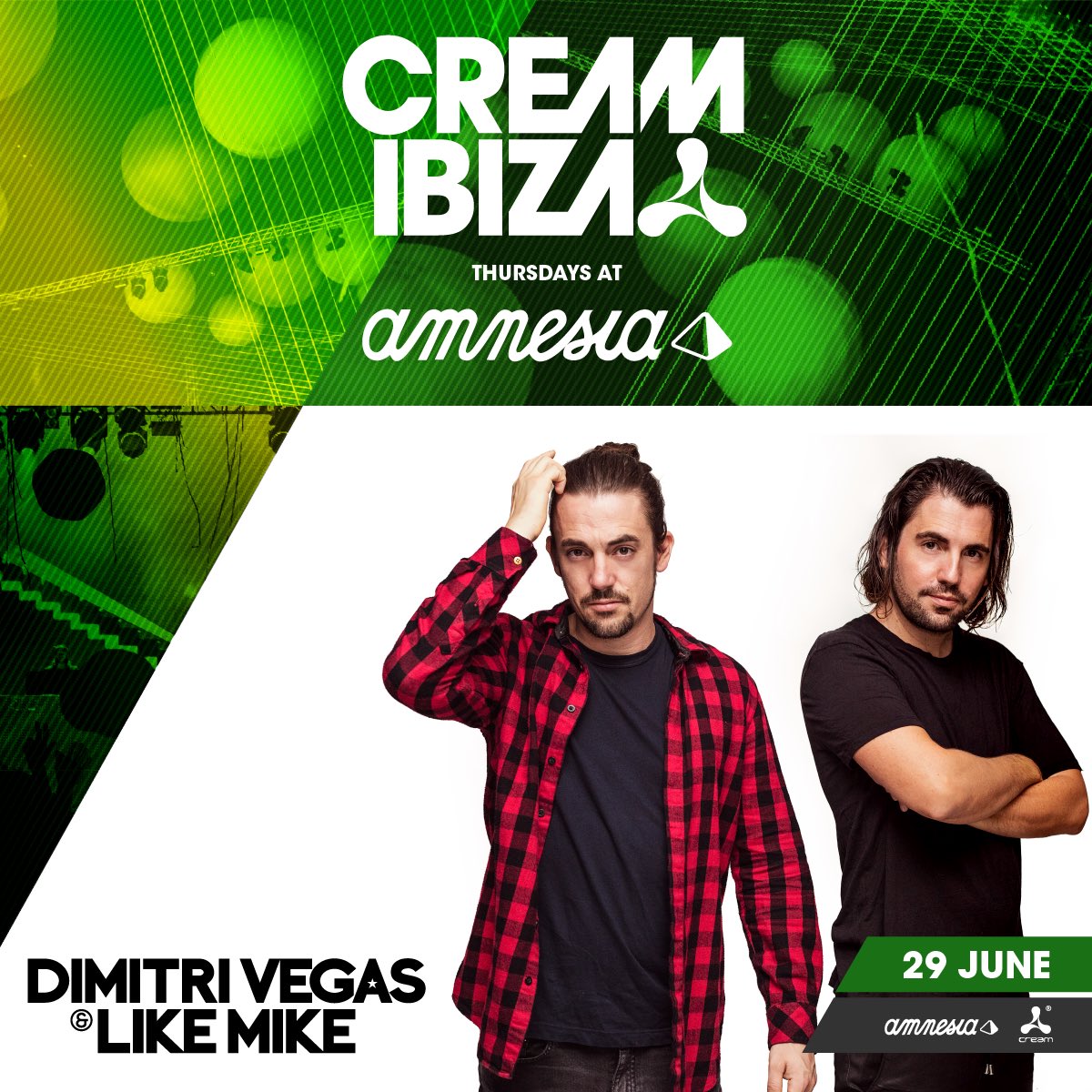 #Ibiza Who's joining us at @CreamIbiza tomorrow !? @likemike @Amnesia_Ibiza @Creamfields https://t.co/O6aE0MQtVp