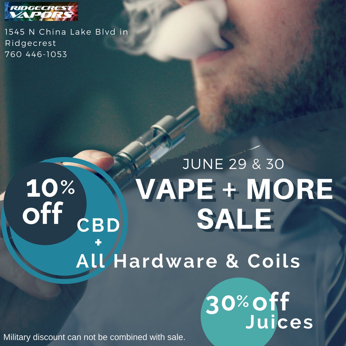 Ridgecrest Vapors tweet media