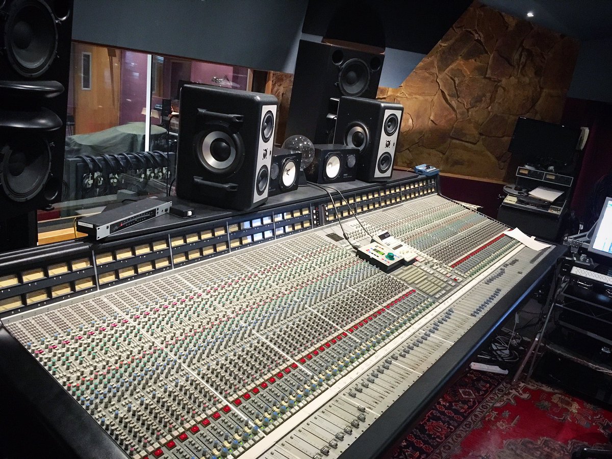 A shot of Livingston Studio 1 control room looking as lovely as ever #controlroom #studioone #livingstonstudios