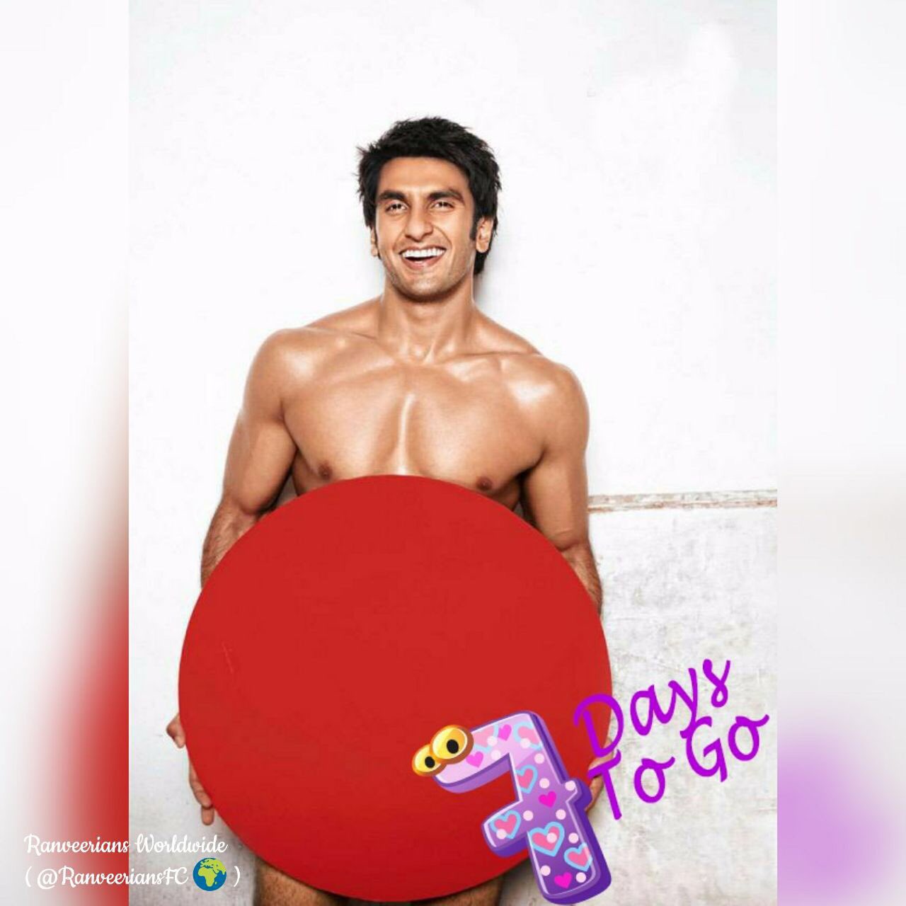 Ranveer\s Birthday Countdown Begins!!! Woohoo only 7  days to go!!! Happy Birthday Ranveer Singh 