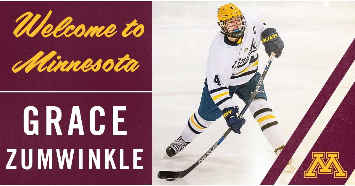GopherWHockey's tweet photo. ✔️ 2017 Minnesota Ms. Hockey.
✔️ 2017 All-USA Player of the Year.
✔️ #FutureGopher.

Get to know @gracezumwinkle.

👉 https://t.co/lQhxCiRE3J https://t.co/UgQSHAmXNF