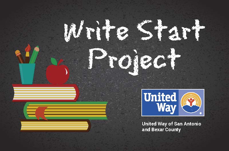 UnitedWaySATX's tweet photo. #WriteStart project=supplies for 27 local schools. Text WRITESTART to 71777 to donate https://t.co/cFRyaYTMvi #writethingtodo @FirstmarkCU https://t.co/9NzNVfy8HM
