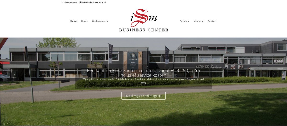wzjonline's tweet image. YES! Vandaag heb ik met trots de nieuwe website van ISM Business Center gelanceerd! ismbusinesscenter.nl