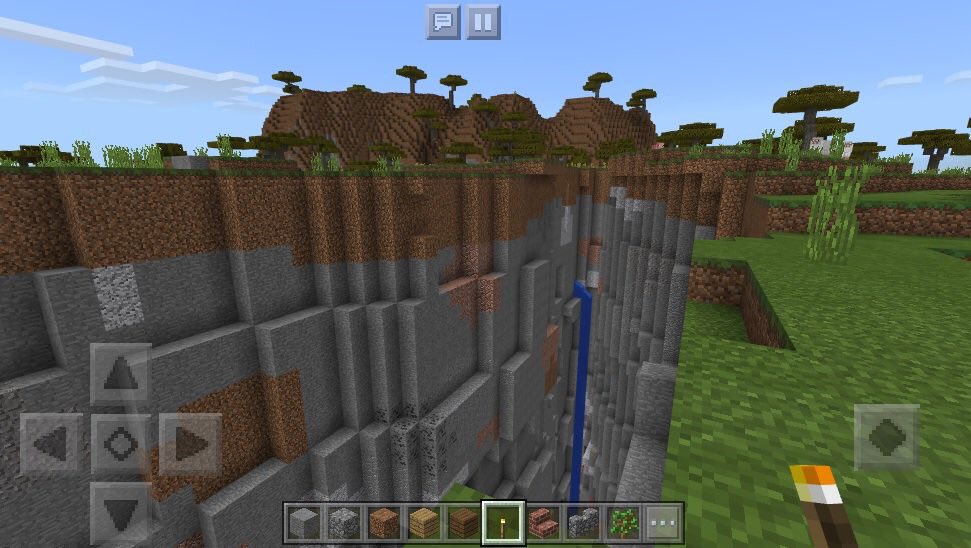 beta_mcpe1's tweet photo. Ravines are a new confirmed feature being implemented in #MCPE 1.2! #BetterTogether :) https://t.co/ahUwOIihjH